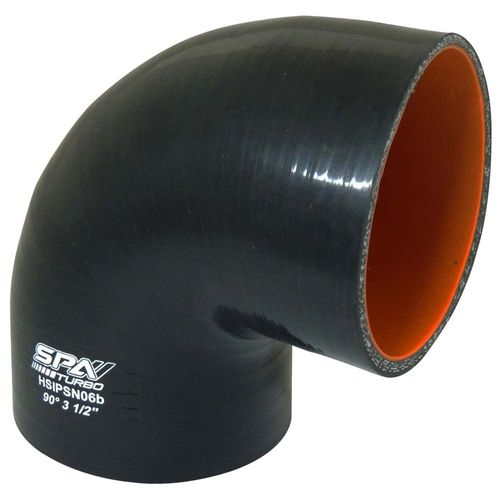 Mangueira de pressurização de silicone  SPA 90° 3 1/2"x 100mm