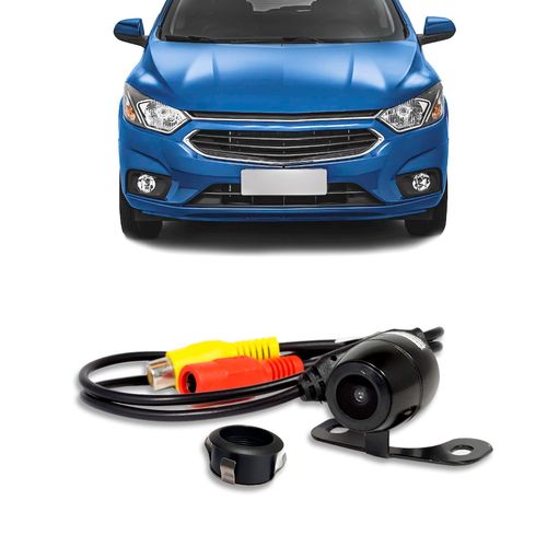 Câmera Frontal Automotiva Borboleta 2x1 Universal Roadstar RS125BR