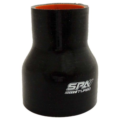 Mangueira de pressurização de silicone SPA reta com redução 3" x 2" x 100mm