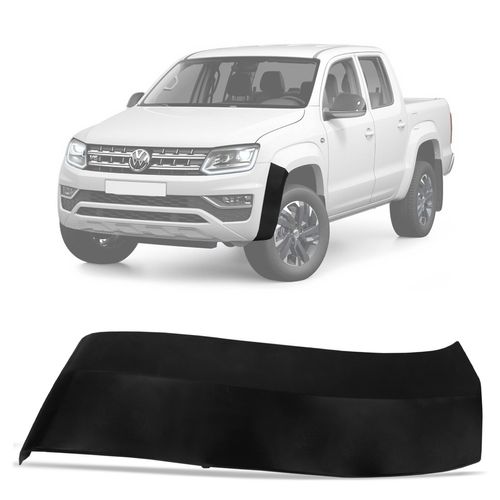 Ponteira Parachoque Amarok 2017 a 2023 Preto Lado Esquerdo DTS