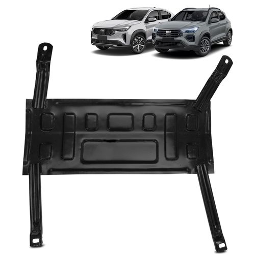 Protetor de Carter Fiat Pulse Fastback 2022 2023 Preto Peito de Aço DHF