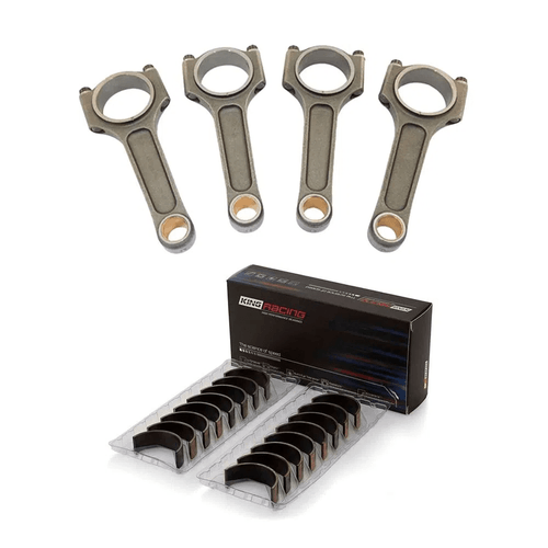 Biela Forjada Super A-Beam Basic 144mm 1100cv para VW AP (parafusos 7/16) - Jogo com 4 unidades + Bronzinas King Racing