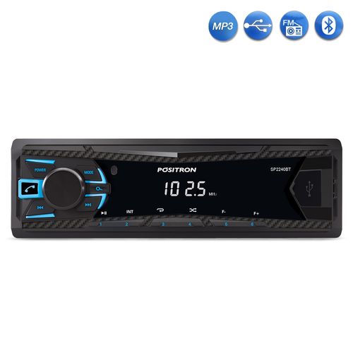 Radio Automotivo Positron SP2230BT Mp3 Player Bluetooth USB FM 4x7w