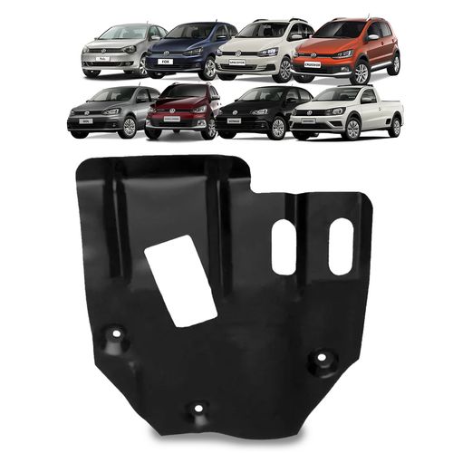 Protetor de Carter Polo Fox Spacefox Spacecross Crossfox Gol Voyage Saveiro Peito de Aço DHF
