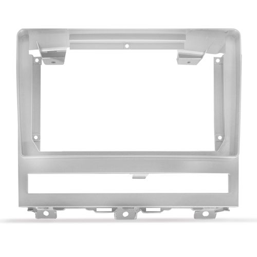 Moldura do Painel 9 Polegadas Palio Adventure, Idea, Strada e Siena 2008 a 2012 Prata