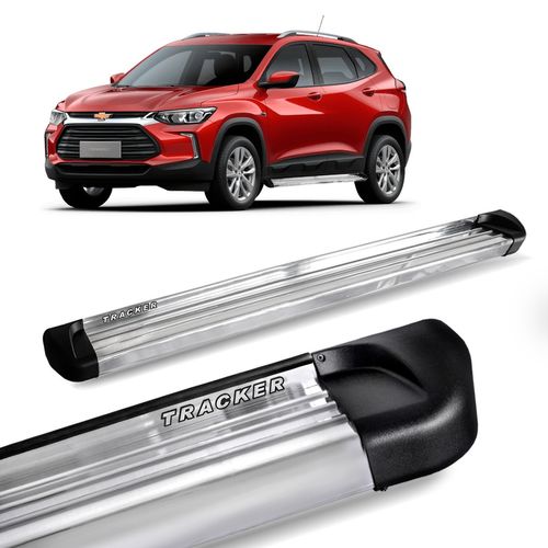 Estribo Lateral Tracker 2020 a 2023 Alumínio Polido Track