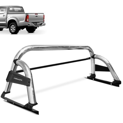 Santo Antonio Hilux 2005 a 2015 Cromado ST Com Barra