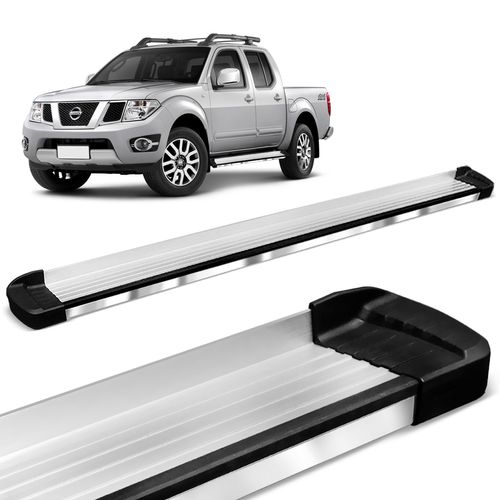 Estribo Lateral Frontier 2008 a 2016 Alumínio Elegance Bepo