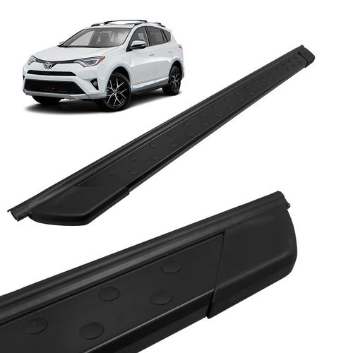 Estribo Lateral SUV Bepo Preto Para Toyota Rav4 2013 a 2018