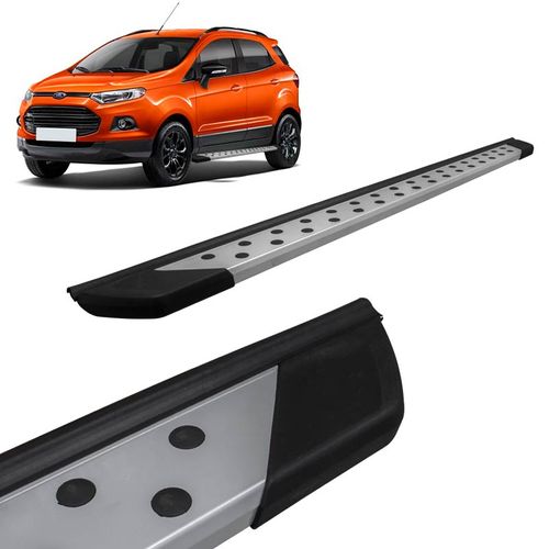 Estribo Lateral Ecosport 2013 a 2018 Aluminio Prata Bepo