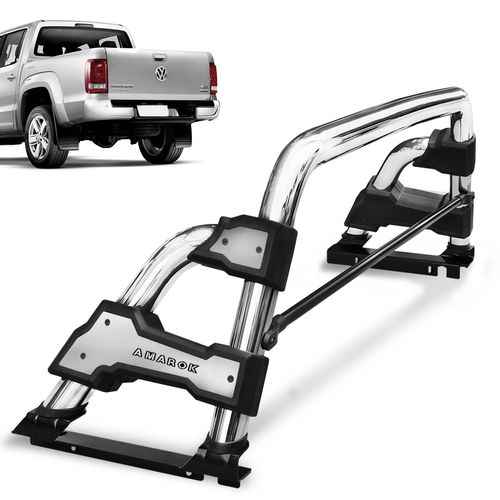 Santo Antonio Amarok 2010 a 2023 Cromado STR Com Barra