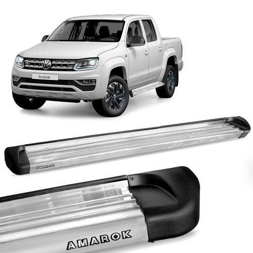 Estribo Lateral Amarok 2010 a 2023 Aluminio Polido Track