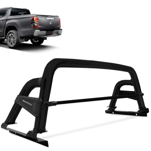 Santo Antonio L200 Triton Sport 2017 a 2023 Preto ST Com Barra