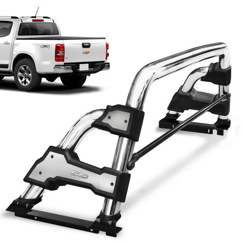 Santo Antonio S10 2012 a 2023 Cromado STR Com Grade