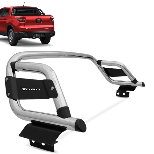 Santo Antonio Fiat Toro 2016 a 2023 Cromado Slim Bepo