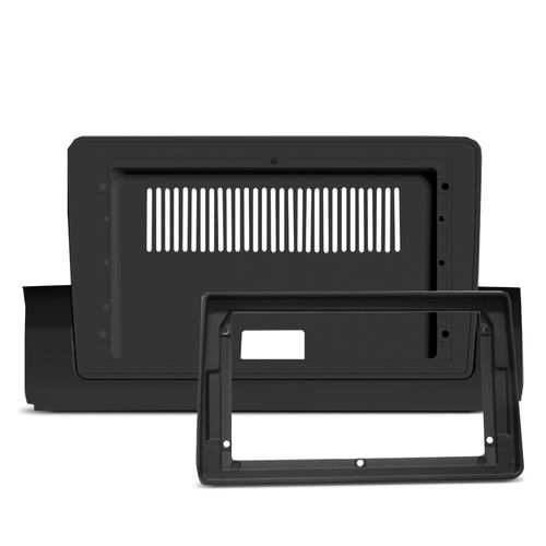 Moldura de Painel 9 Polegadas Oroch Pro 2022 a 2024 Preto