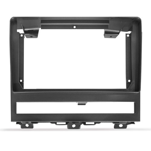 Moldura do Painel 9 Polegadas Palio Adventure Idea Strada e Siena 2008 a 2012 Grafite