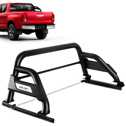 Santo Antônio Hilux 2016 a 2023 Preto Bepo B3 Com Barra