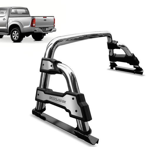 Santo Antonio Hilux 2005 a 2015 Cromado STR Sem Grade