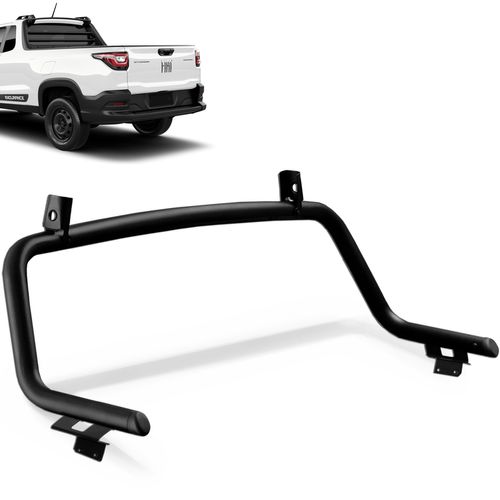 Santo Antonio Fiat Strada 2021 a 2023 Cabine Plus Preto Sunset Keko