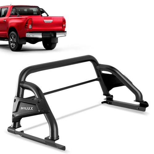 Santo Antônio Hilux CD 2016 a 2023 Preto Bepo B4 Com Barra