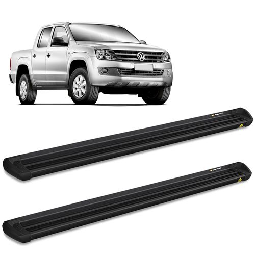 Estribo Lateral Amarok 2010 a 2023 Aluminio Preto Keko K1