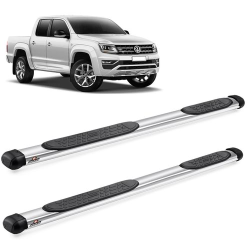 Estribo Lateral Amarok 2010 a 2023 Oval Cromado Keko K1