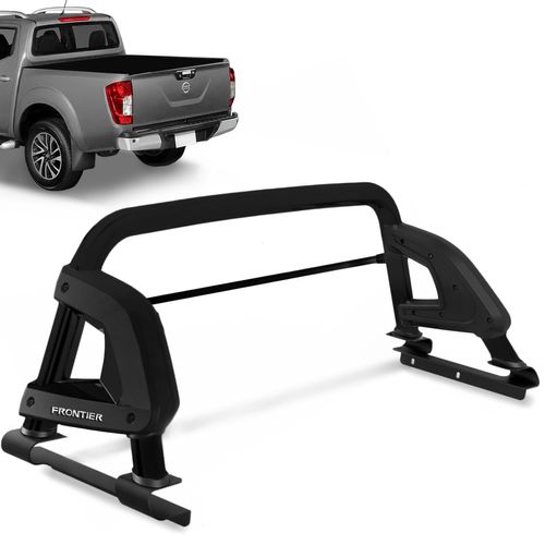 Santo Antônio Nissan Frontier 2017 a 2022 Preto Bepo B2 Com Barra