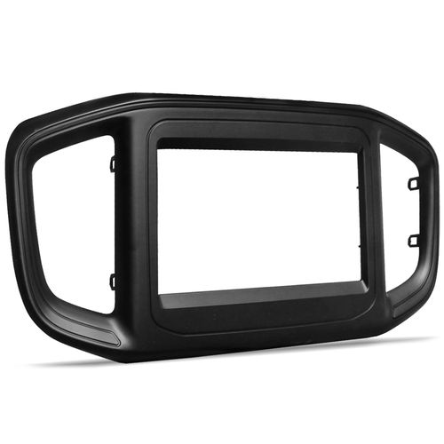 Moldura do Painel 9 Polegadas Strada 2020 a 2022 Para Multimidia Dvd Preto Fosco