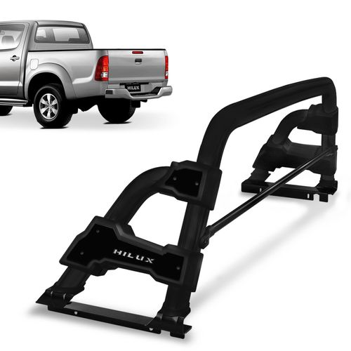 Santo Antonio Hilux 2005 a 2015 Preto STR Com Grade