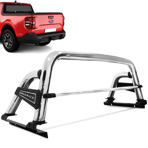 Santo Antonio ST Ford Maverick 2022 2023 Cromado Com Barra