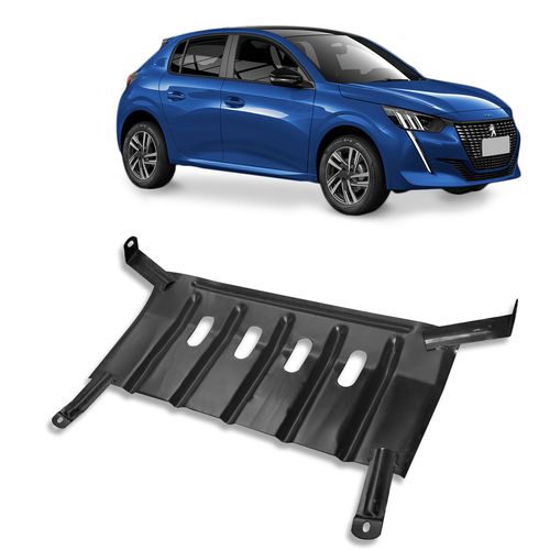Protetor de Carter Peugeot 208 2020 a 2023 1.2 1.6 Peito de Aço