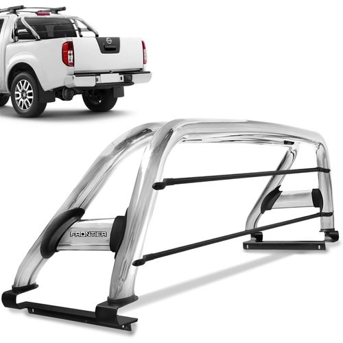 Santo Antonio Frontier 2008 a 2016 Duplo Cromado Com Barra