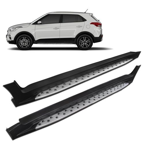 Estribo Lateral Creta 2017 a 2020 Preto Modelo Original