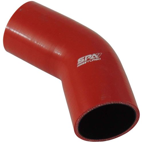 Mangueira de Pressurização de Silicone 45° 2 1/2" x 100mm - Spa Turbo - 1 Unidade - Universal - Veículos Leves e Pesados