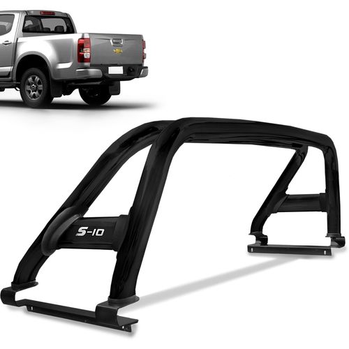 Santo Antonio S10 CD 2012 a 2023 Duplo Preto Sem Barra