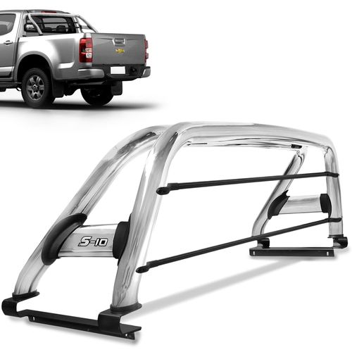 Santo Antonio S10 2012 a 2023 Duplo Cromado Com Barra