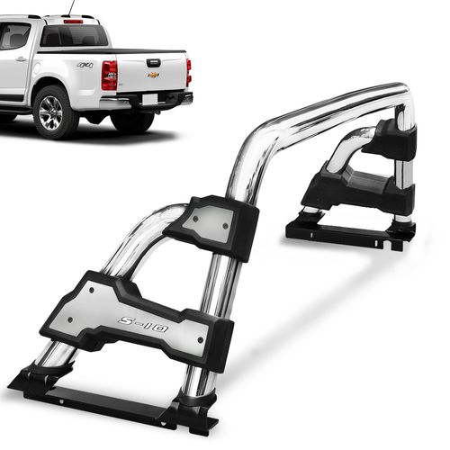 Santo Antonio S10 2012 a 2023 Cromado STR Sem Grade