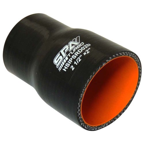Mangueira de pressurização de silicone SPA reta com redução 2 1/2" x  2" x 100mm