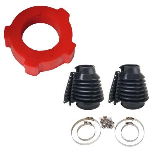 Bucha Facão P.U+ Coifa de câmbio em silicone para Fusca e derivados (par)