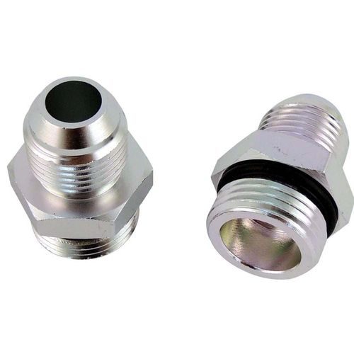 Par de Niples em alumínio billet 10AN para 8AN
