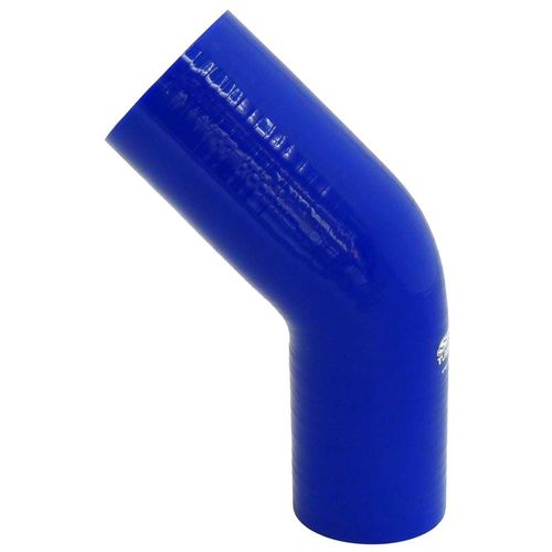 Mangueira de pressurização de silicone SPA 45° com redução 2 1/4" x 2" x 100mm