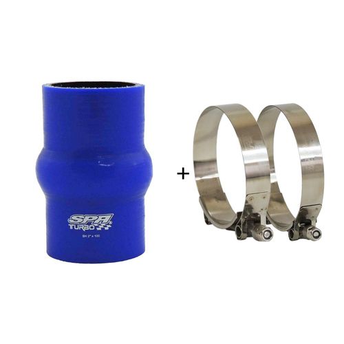 Mangueira de Silicone Para Linhas de Pressurização Reta com Hump 2" x 100mm - Spa - Universal -Veículos Leves e Pesados