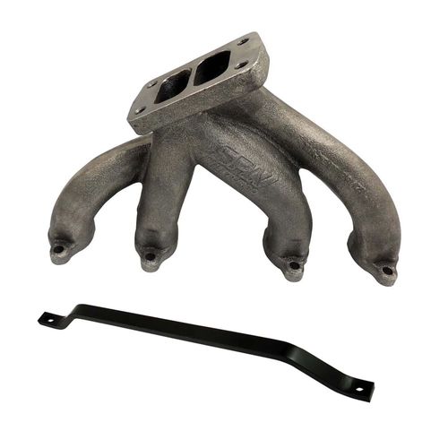 Coletor escape turbo VW AP 8V Pulsativo Farol T3 + BARRA ESTRUTURAL INFERIOR VW GOL G1 "QUADRADO"