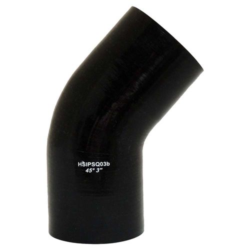 Mangueira de pressurização de silicone SPA 45° 3" x 100mm