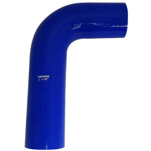 Mangueira de pressurização de silicone SPA 90° 2 1/2"  x 250mm x 350mm