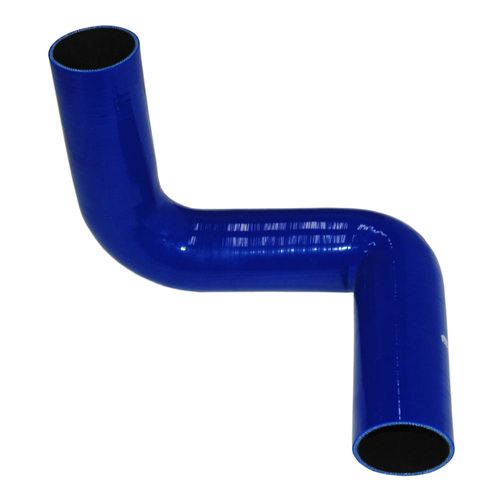 Mangueira de pressurização de silicone SPA em "S" 3" x 200mm x 150mm Azul