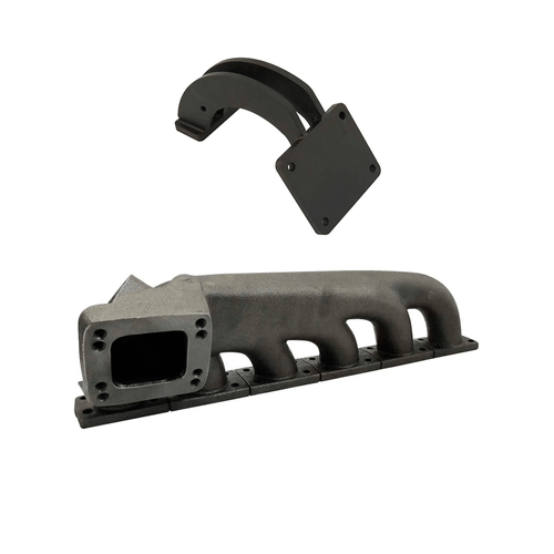 COLETOR DE ESCAPE PARA TURBO BMW E36/E46 AMERICANA / ALEMÃ T3/T4 + SUPORTE DE MOTOR PARA BMW CARROCERIA E36