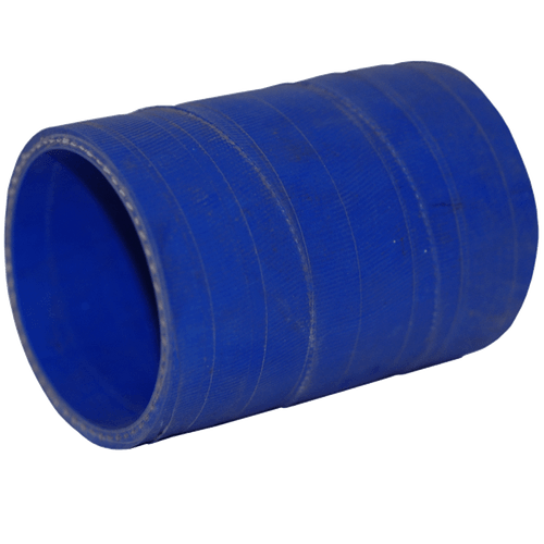 Mangueira de pressurização de silicone nacional reta 2 1/2" x 100mm azul