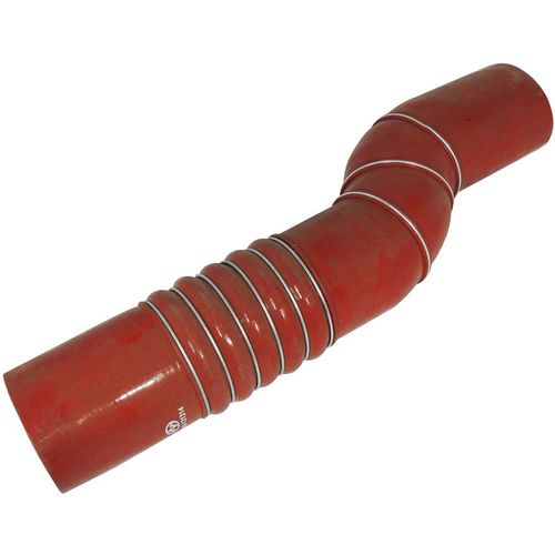 Mangueira de 4 x 500 mm  pressurização de silicone c/ hump e com curva de 45° Graus